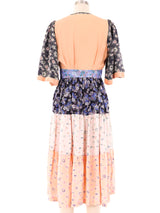 Jeff Banks Mixed Print Ruffle Dress Dress arcadeshops.com