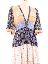 Jeff Banks Mixed Print Ruffle Dress Dress arcadeshops.com