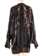 Floral Sequin Embellished Mini Dress Dress arcadeshops.com