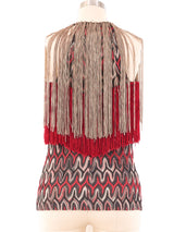 Missoni Fringed Tank Top Top arcadeshops.com