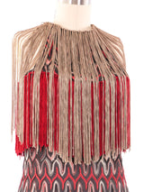 Missoni Fringed Tank Top Top arcadeshops.com