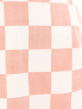 Gianni Versace Checkerboard Mini Skirt Bottom arcadeshops.com