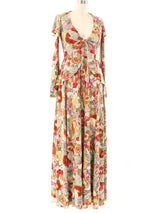 Holly's Harp Floral Knit Maxi Dress Dress arcadeshops.com