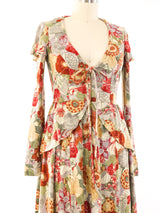Holly's Harp Floral Knit Maxi Dress Dress arcadeshops.com