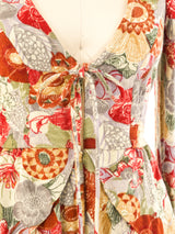 Holly's Harp Floral Knit Maxi Dress Dress arcadeshops.com