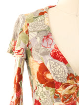 Holly's Harp Floral Knit Maxi Dress Dress arcadeshops.com