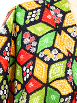 Graphic Printed Haori Kimono Jacket arcadeshops.com