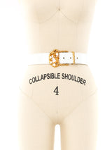 Faux Pearl Embellished Waist Belt Accessory arcadeshops.com