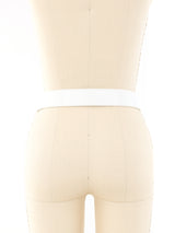 Faux Pearl Embellished Waist Belt Accessory arcadeshops.com