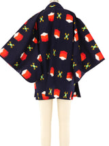 Graphic Ikat Haori Kimono Jacket arcadeshops.com