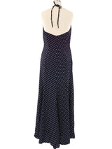 Thierry Mugler Star Print Halter Dress Dress arcadeshops.com