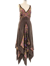 Ted Lapidus Scarf Print Tank Dress Dress arcadeshops.com