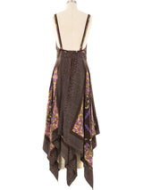 Ted Lapidus Scarf Print Tank Dress Dress arcadeshops.com