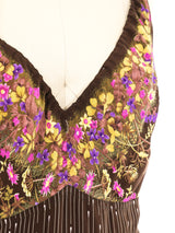 Ted Lapidus Scarf Print Tank Dress Dress arcadeshops.com