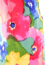 Bill Blass Watercolor Floral Dress Dress arcadeshops.com