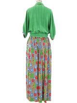 Missoni Floral Printed Wrap Ensemble Suit arcadeshops.com