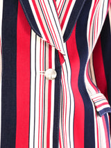 Thierry Mugler Striped Blazer Jacket arcadeshops.com