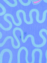 Zandra Rhodes Seashell Printed Chiffon Blouse Top arcadeshops.com