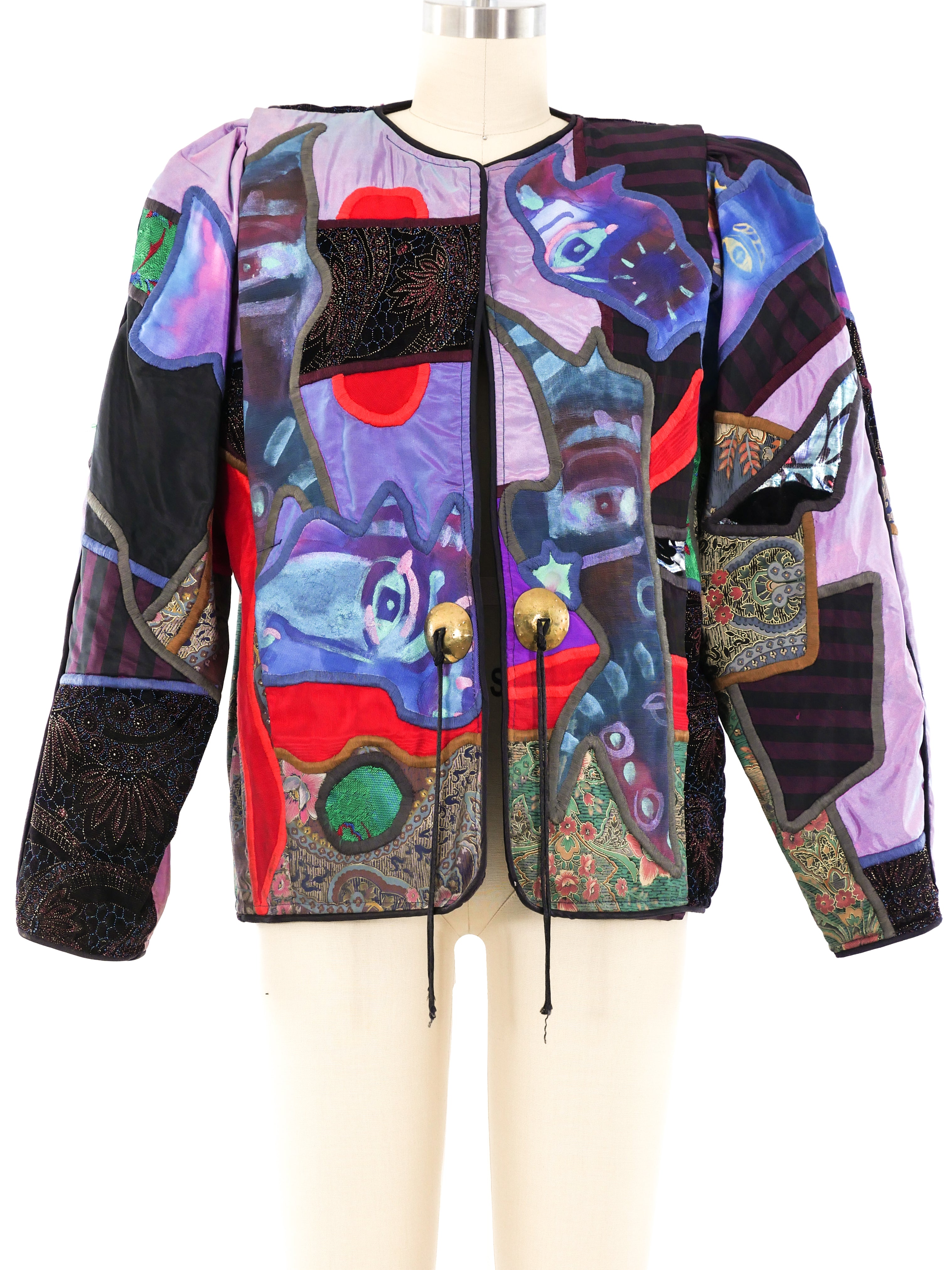 Vintage popular Patchwork Jacket