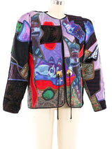 Judith Roberts Art to Wear Patchwork Jacket Jacket arcadeshops.com