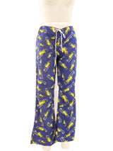 Planters Peanuts Printed Pants Bottom arcadeshops.com