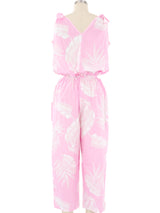 Leaf Printed Jumpsuit Jumpsuit arcadeshops.com