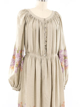 Ted Lapidus Mixed Print Silk Dress Dress arcadeshops.com