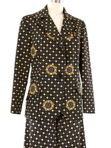 Mr. Dino Printed Palazzo Suit Suit arcadeshops.com