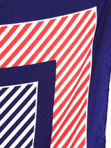 Yves Saint Laurent Striped Silk Scarf Accessory arcadeshops.com