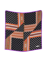 Jean Patou Mixed Print Silk Scarf Accessory arcadeshops.com