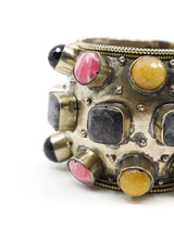 Tibetan Stone Studded Bangle Accessory arcadeshops.com
