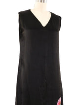 1920's Feather Trimmed Dress Dress arcadeshops.com