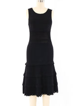 Chanel Mixed Knit Tank Dress Dress arcadeshops.com