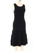 Chanel Mixed Knit Tank Dress Dress arcadeshops.com