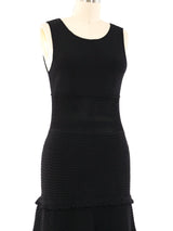 Chanel Mixed Knit Tank Dress Dress arcadeshops.com
