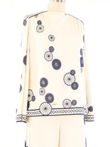 Paganne Bicycle Wheel Printed Ensemble Suit arcadeshops.com