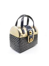 Domed Top Handle Basket Bag Accessory arcadeshops.com