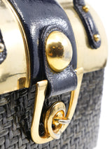 Domed Top Handle Basket Bag Accessory arcadeshops.com