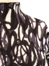 Issey Miyake Abstract Printed Top Top arcadeshops.com
