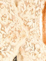 Victor Costa Embellished Lace Jacket Jacket arcadeshops.com