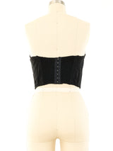 Paillette Embellished Bustier Top Top arcadeshops.com