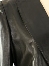Alaia Leather Motorcycle Ensemble Suit arcadeshops.com