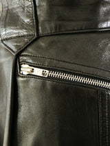 Alaia Leather Motorcycle Ensemble Suit arcadeshops.com
