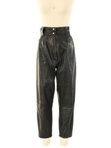 Alaia Leather Motorcycle Ensemble Suit arcadeshops.com