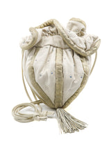 Ivory leather Tassel Bag Accessory arcadeshops.com