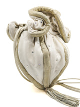 Ivory leather Tassel Bag Accessory arcadeshops.com