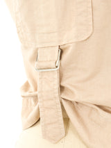 Gianfranco Ferre Buckled Cargo Sleeveless Shirt Top arcadeshops.com