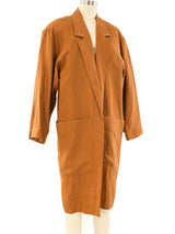 Escada Oversized Linen Jacket Jacket arcadeshops.com