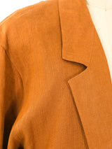 Escada Oversized Linen Jacket Jacket arcadeshops.com