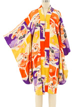 Multicolor Floral Kimono Jacket arcadeshops.com